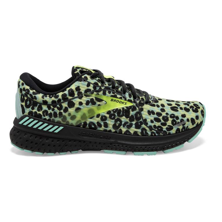 Brooks Adrenaline GTS 21 Road Running Shoes - Women's - Ocean/Black/Nightlife/Camo (45107-FREU)